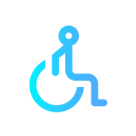 Specially-abled friendly accessibility