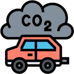 Less carbon emission